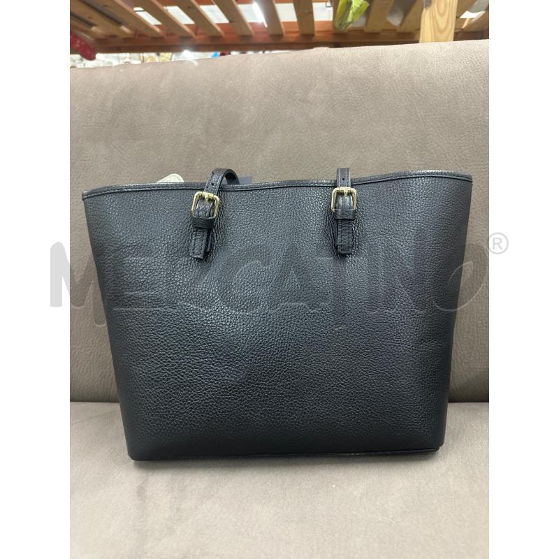 BORSA DONNA LE SAC NERO PELLE  | Mercatino dell'Usato Roma tor tre teste 2