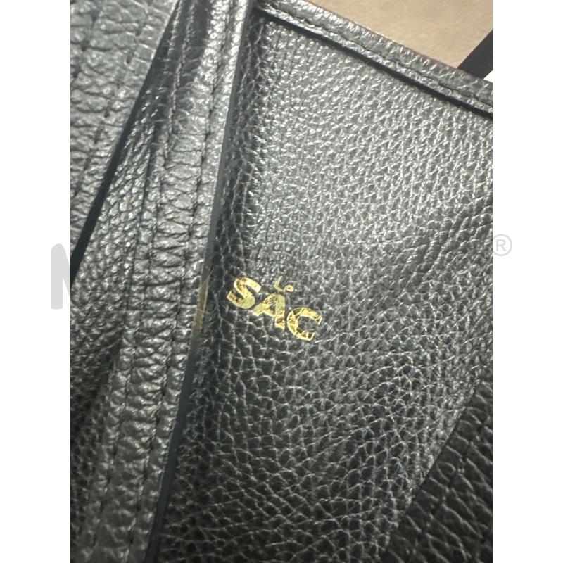 BORSA DONNA LE SAC NERO PELLE  | Mercatino dell'Usato Roma tor tre teste 4
