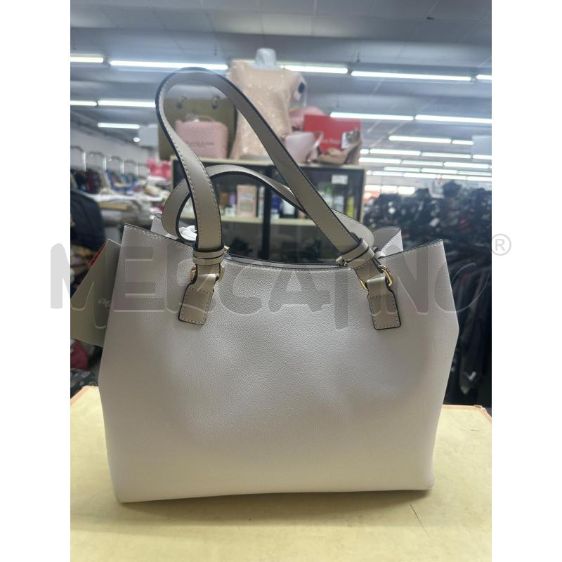 BORSA DONNA MELLUSO BIANCO 2MANICI RIF DORATE | Mercatino dell'Usato Roma tor tre teste 3