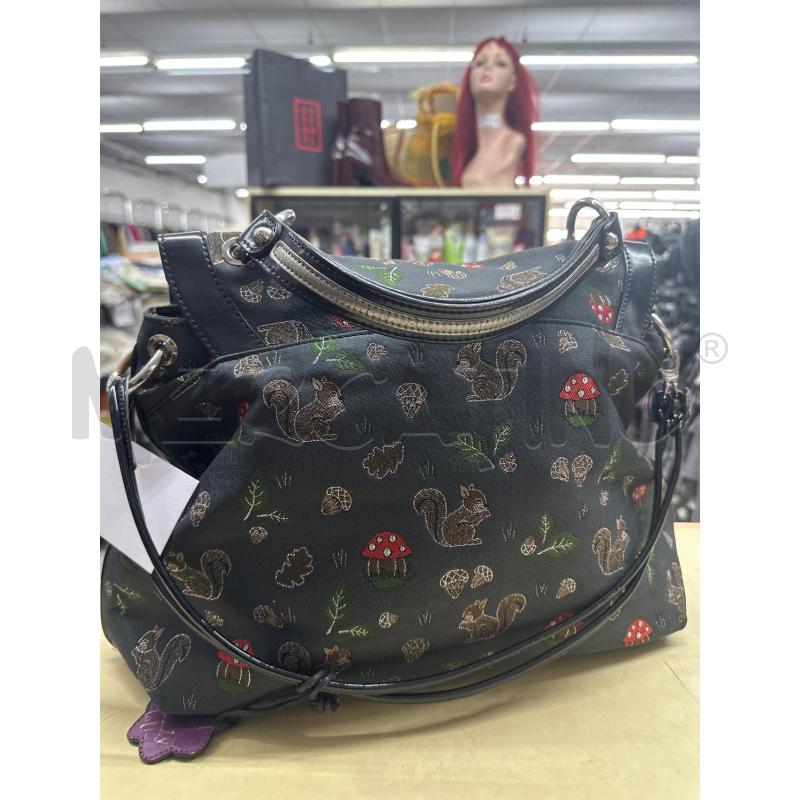 BORSA DONNA NERO BRACCIALINI | Mercatino dell'Usato Roma tor tre teste 3