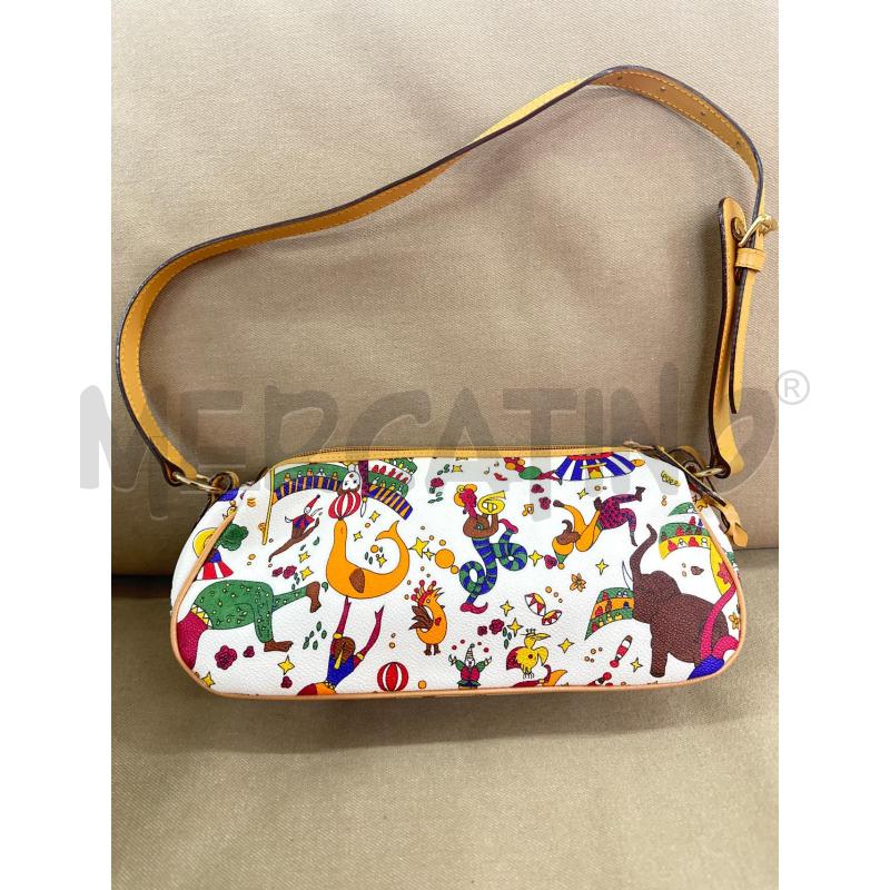 BORSA DONNA PIERO GUIDI CIRCUS BIANCO 1MANICO | Mercatino dell'Usato Roma tor tre teste 1