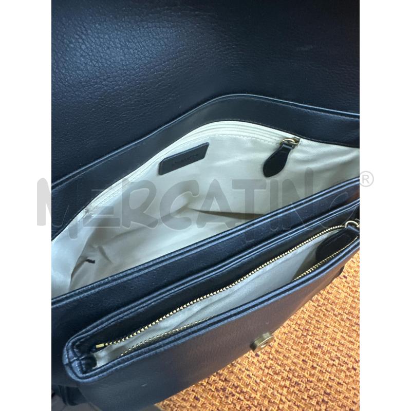 BORSA DONNA PINKO NERO PELLE RIF DORATE | Mercatino dell'Usato Roma tor tre teste 5