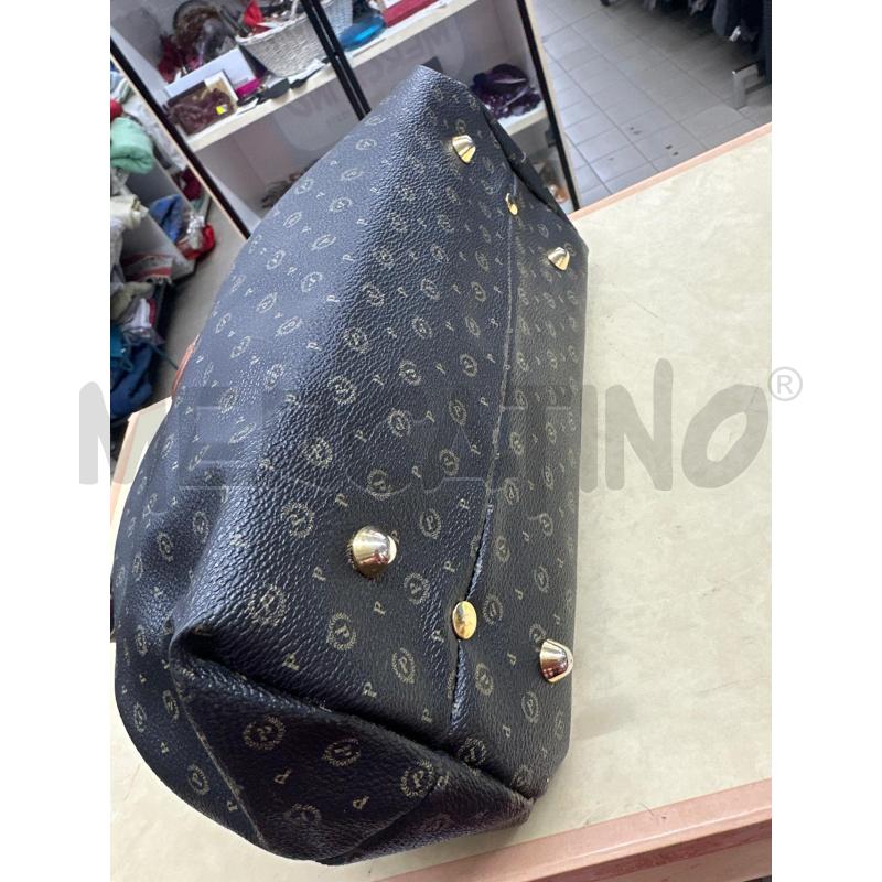 BORSA DONNA POLLINI NERO RIF PELLE MARRONE | Mercatino dell'Usato Roma tor tre teste 5