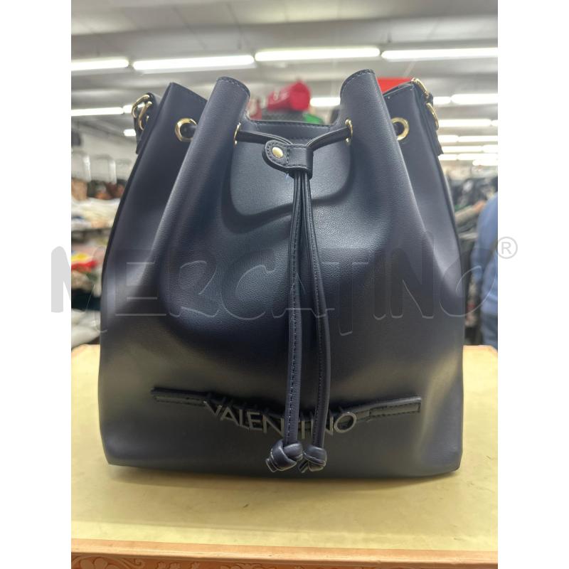BORSA DONNA SACCHETTO VALENTINO BLU | Mercatino dell'Usato Roma tor tre teste 1