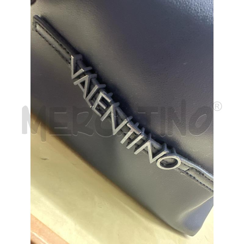 BORSA DONNA SACCHETTO VALENTINO BLU | Mercatino dell'Usato Roma tor tre teste 2