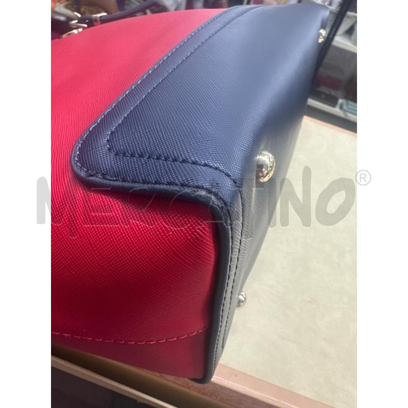 BORSA DONNA TOMMY HILFIGER ROSSO BLU | Mercatino dell'Usato Roma tor tre teste 3