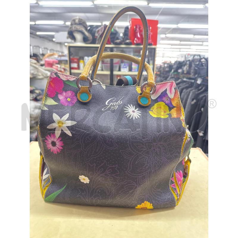 BORSA DONNA  GABS  MANICI GIALLI CON  FIORI  | Mercatino dell'Usato Roma tor tre teste 1