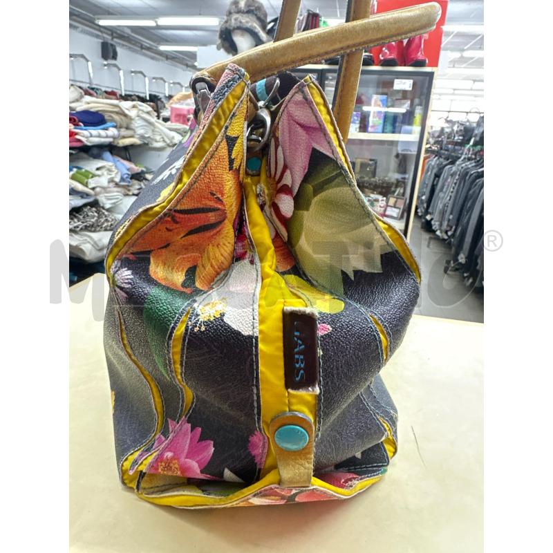BORSA DONNA  GABS  MANICI GIALLI CON  FIORI  | Mercatino dell'Usato Roma tor tre teste 2