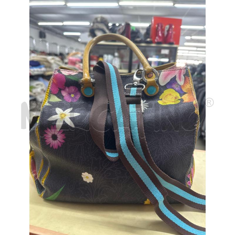 BORSA DONNA  GABS  MANICI GIALLI CON  FIORI  | Mercatino dell'Usato Roma tor tre teste 3