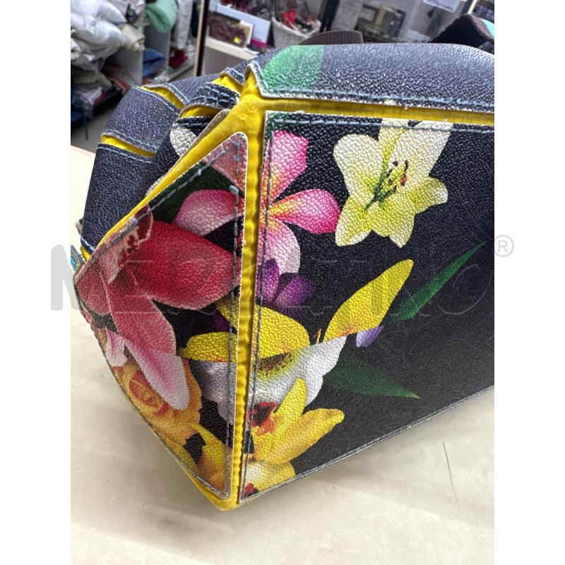 BORSA DONNA  GABS  MANICI GIALLI CON  FIORI  | Mercatino dell'Usato Roma tor tre teste 4