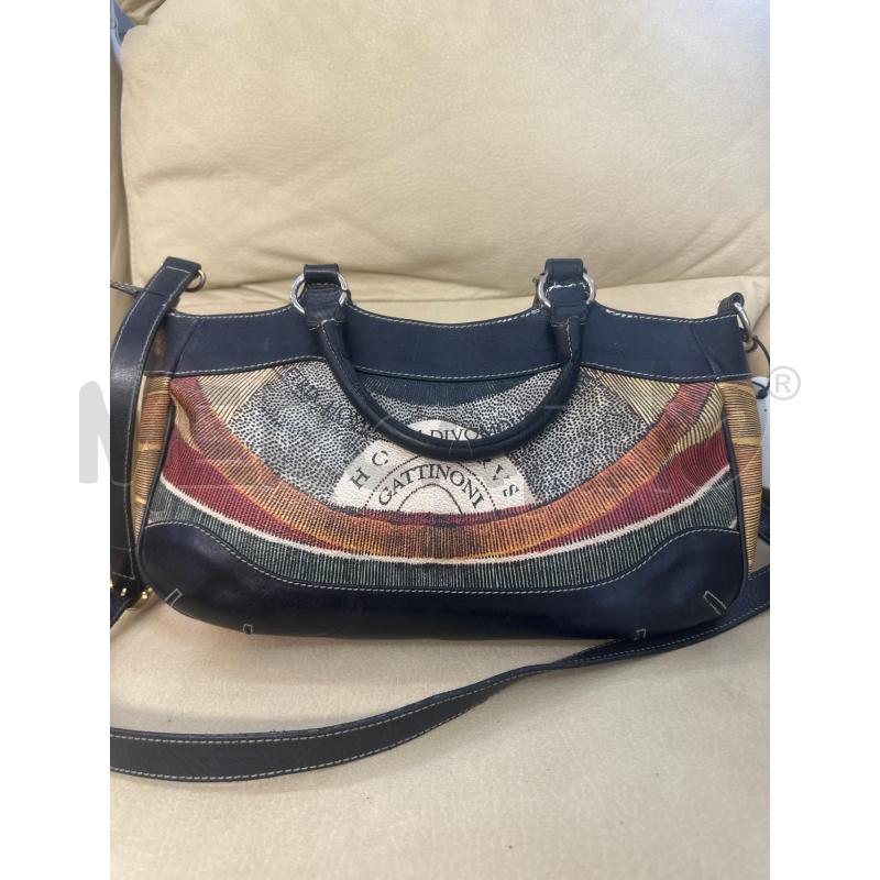 BORSA DONNA  GATTINONI GIALA  MARRONE | Mercatino dell'Usato Roma tor tre teste 3
