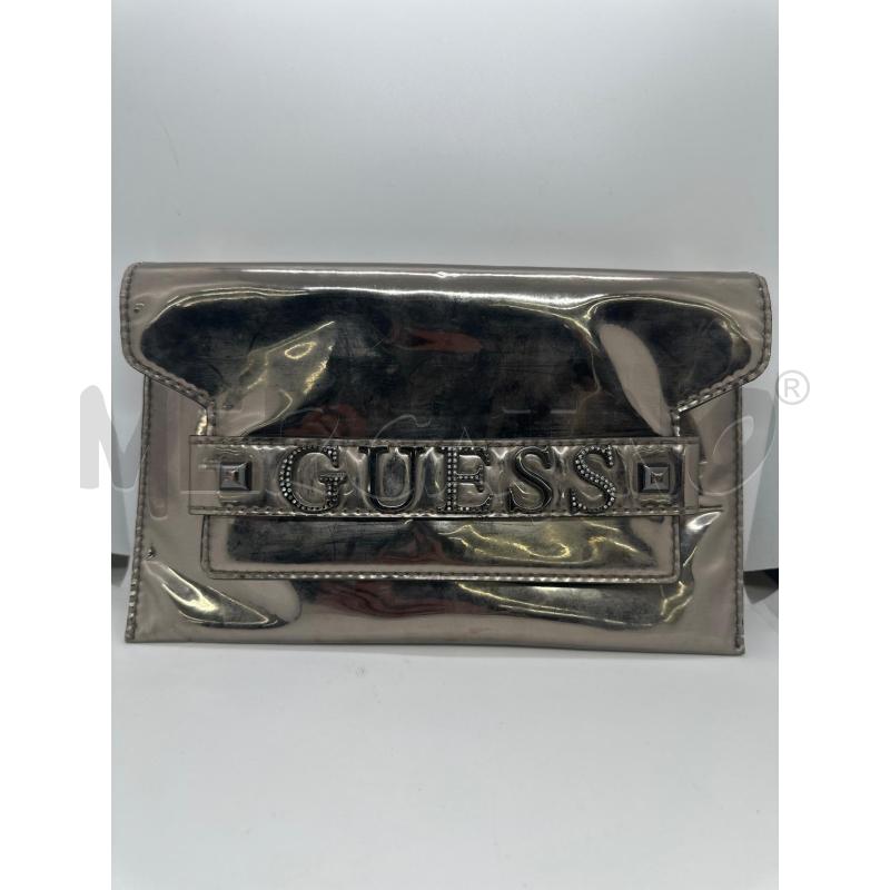 BORSA DONNA  GUESS ARGENTATA  | Mercatino dell'Usato Roma tor tre teste 1