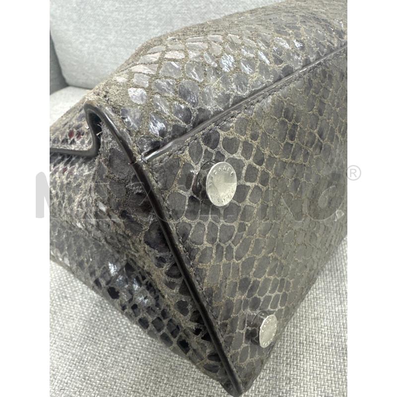 BORSA DONNA  MICHEL KORS  PITONATA  VERDE  | Mercatino dell'Usato Roma tor tre teste 4