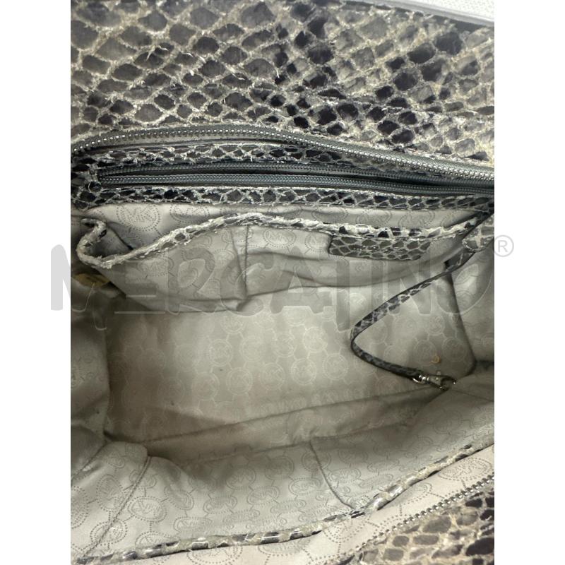 BORSA DONNA  MICHEL KORS  PITONATA  VERDE  | Mercatino dell'Usato Roma tor tre teste 5