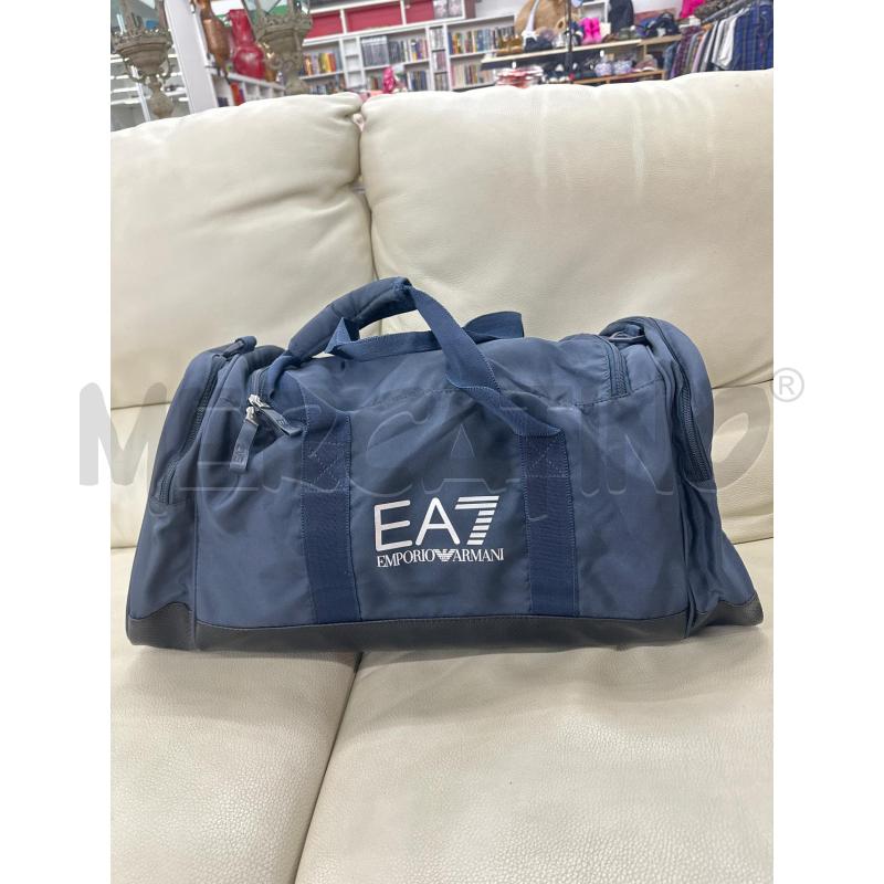 BORSONE EMPORIO ARMANI BLU SCURO  | Mercatino dell'Usato Roma tor tre teste 1