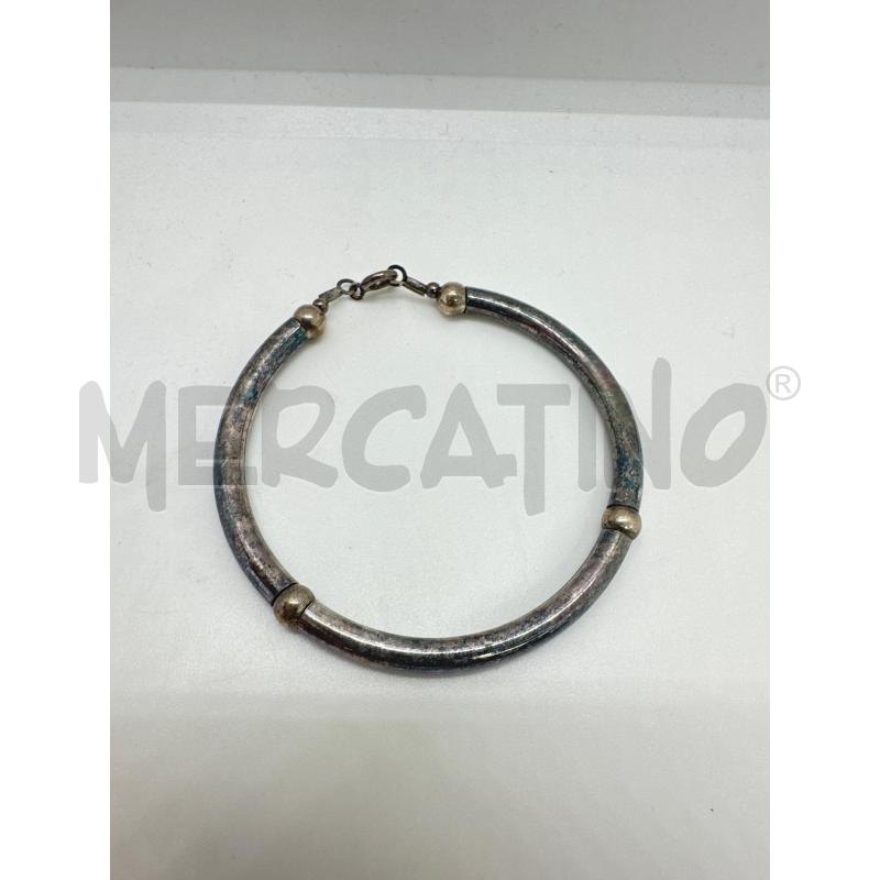 BRACCIALE ARG SEMIRIGIDO  | Mercatino dell'Usato Roma tor tre teste 1