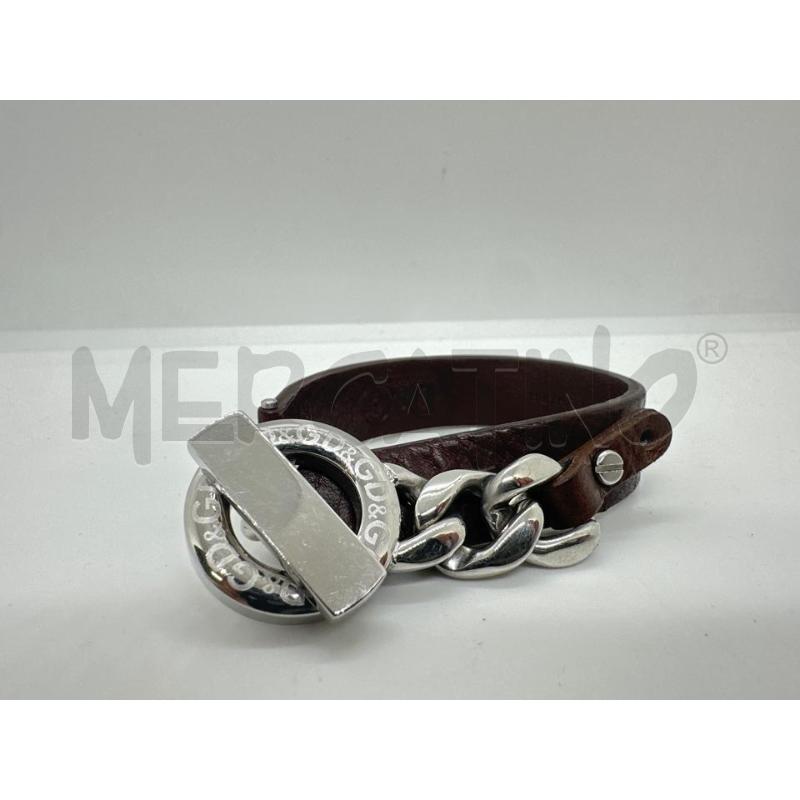 BRACCIALE D&G CORDINO PELLE MARR | Mercatino dell'Usato Roma tor tre teste 1