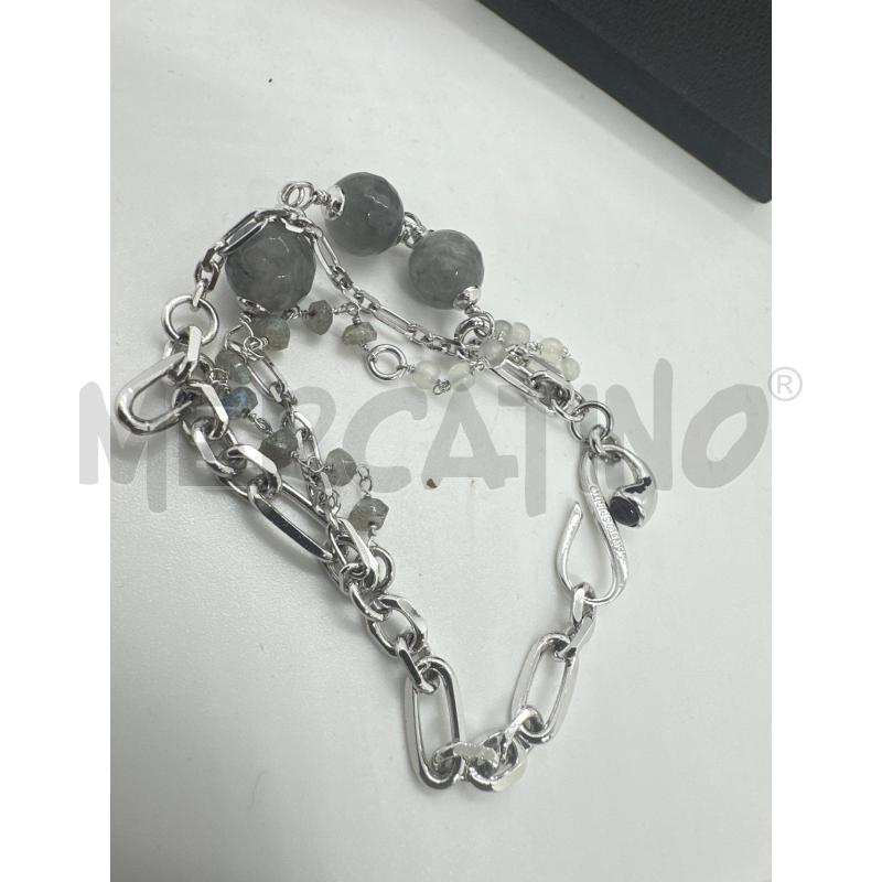 BRACCIALE SANTO SPIRITO PALLOCCHE GRIGIO | Mercatino dell'Usato Roma tor tre teste 2