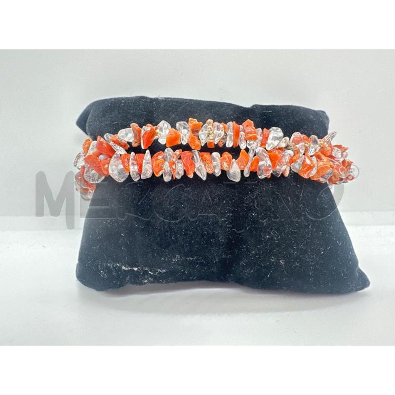 BRACCIALE SASSOL CORAL ROSSO CHIUSURA ARG | Mercatino dell'Usato Roma tor tre teste 1