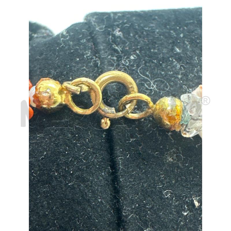 BRACCIALE SASSOL CORAL ROSSO CHIUSURA ARG | Mercatino dell'Usato Roma tor tre teste 4