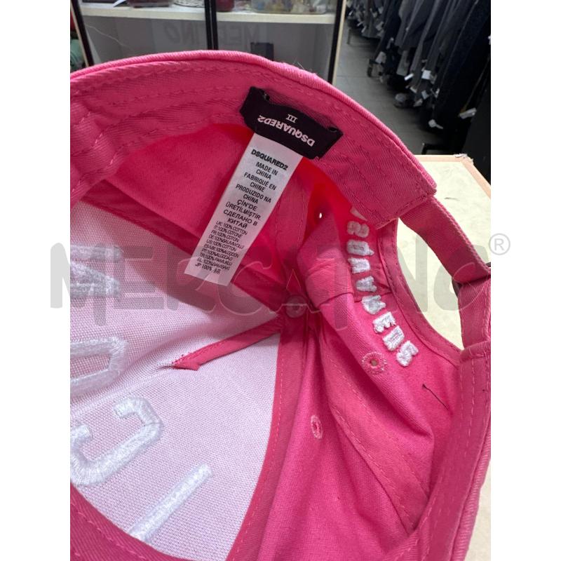 CAPPELLO DSQUARED ROSA | Mercatino dell'Usato Roma tor tre teste 4