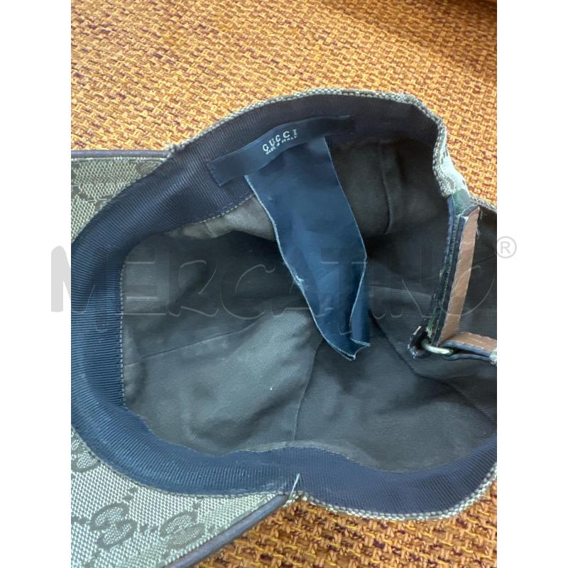CAPPELLO UOMO GUCCI GG BEIGE | Mercatino dell'Usato Roma tor tre teste 4
