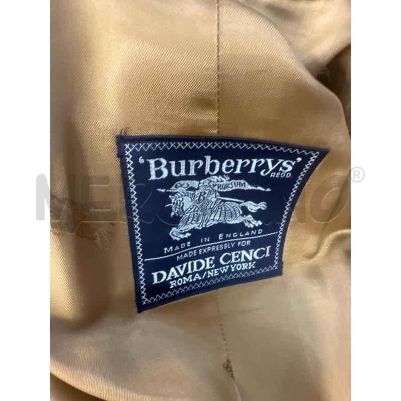 CAPPOTTO UOMO BURBERRYS CAMMELLO | Mercatino dell'Usato Roma tor tre teste 4