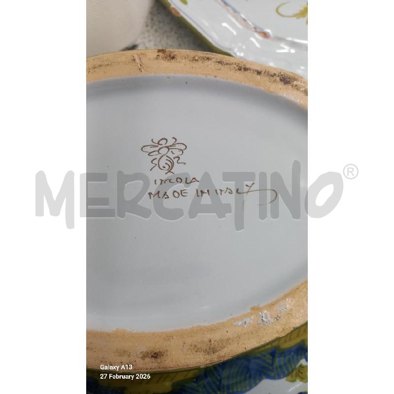 CENTROTAVOLA CERAMICHE IMOLA | Mercatino dell'Usato Roma tor tre teste 2