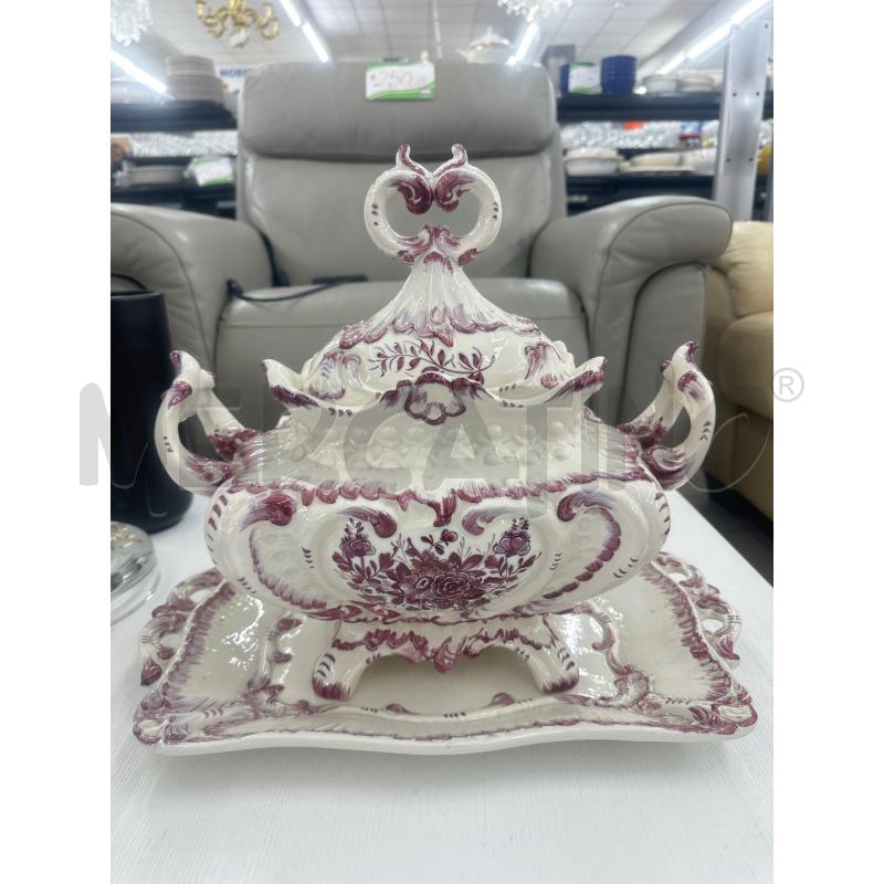 CENTROTAVOLA ZUPPIERA CERAMICA ITALY | Mercatino dell'Usato Roma tor tre teste 1