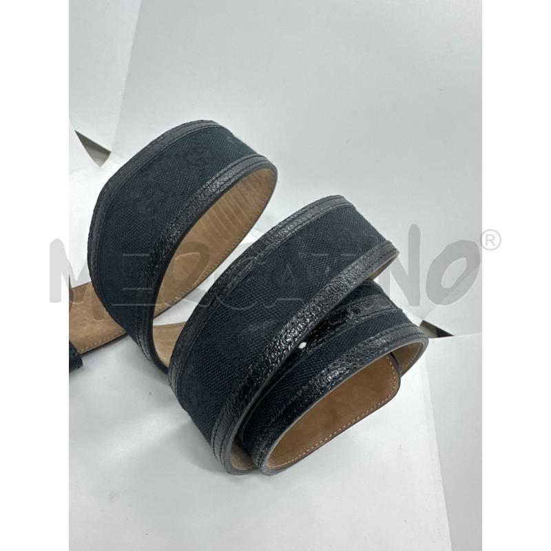 CINTURA GUCCI TESS NERO GG  | Mercatino dell'Usato Roma tor tre teste 3