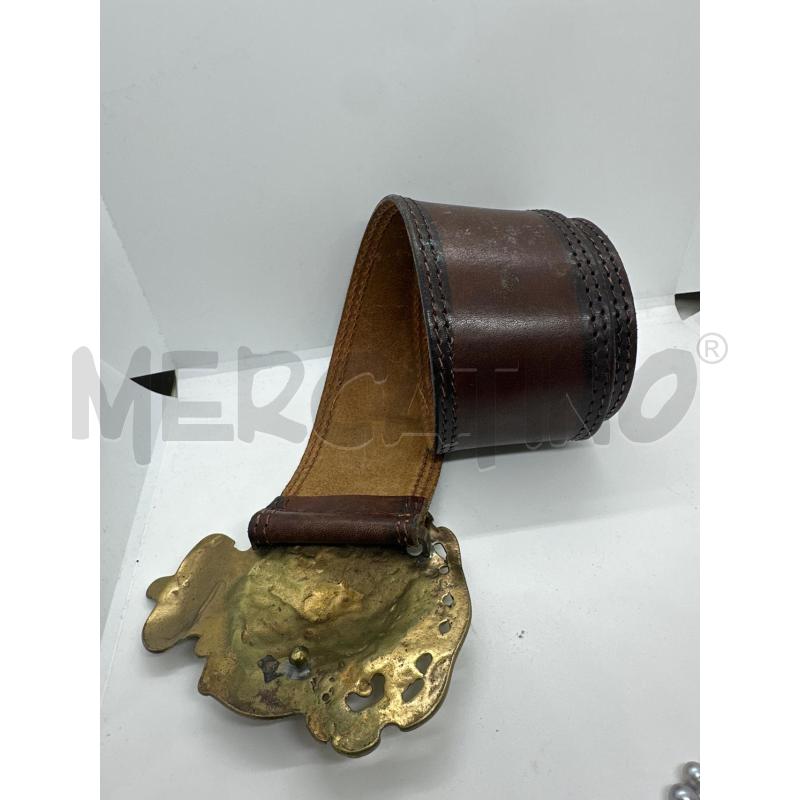 CINTURONE SAMANTA ST TROPEZ PELLE FIB SCUDO | Mercatino dell'Usato Roma tor tre teste 2