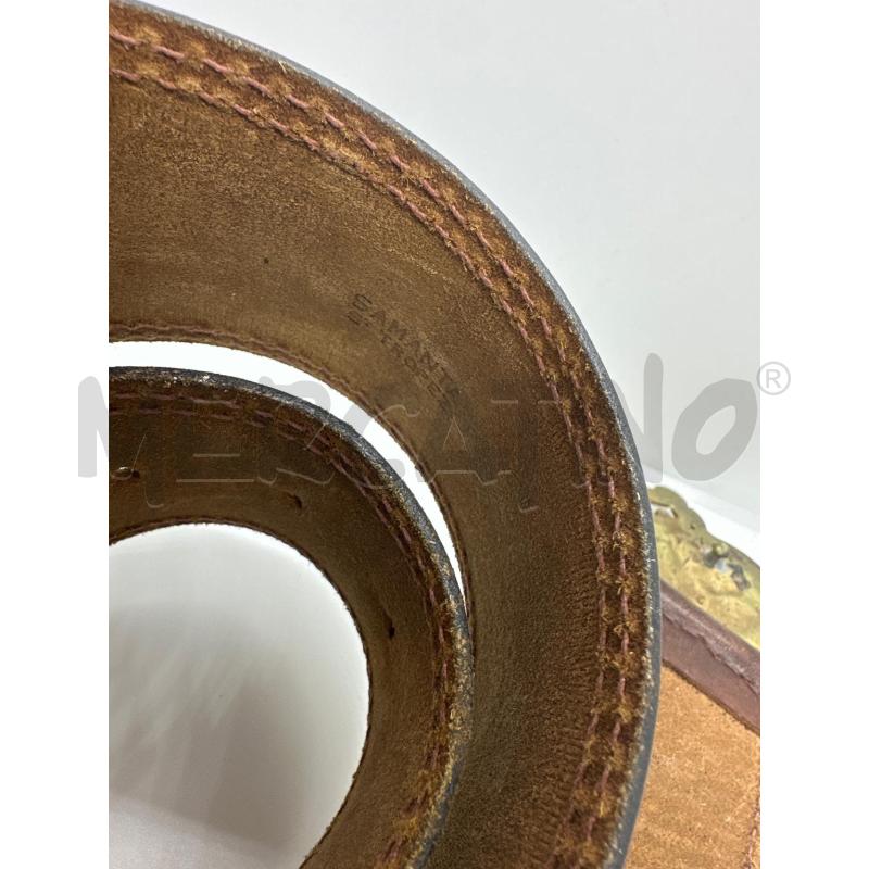 CINTURONE SAMANTA ST TROPEZ PELLE FIB SCUDO | Mercatino dell'Usato Roma tor tre teste 3