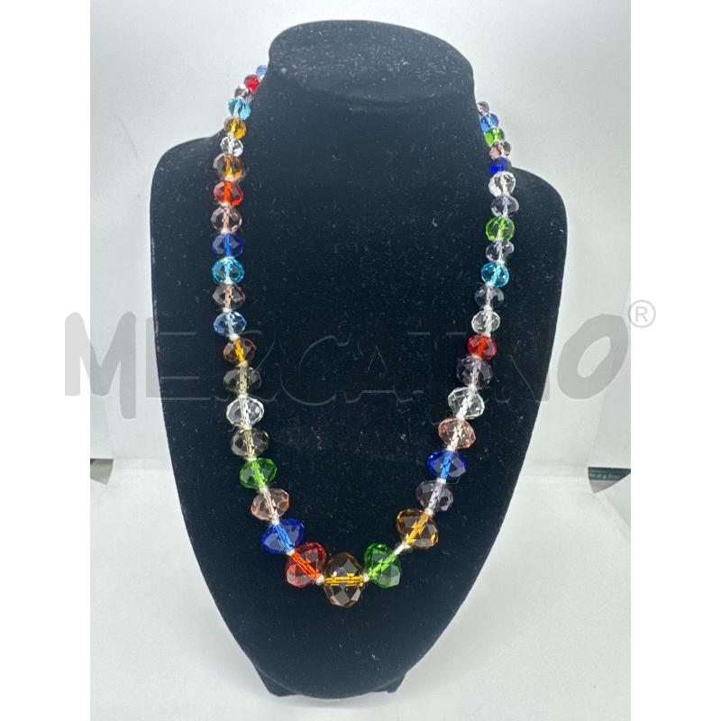 COLLANA CRISTALL COLORATI | Mercatino dell'Usato Roma tor tre teste 1