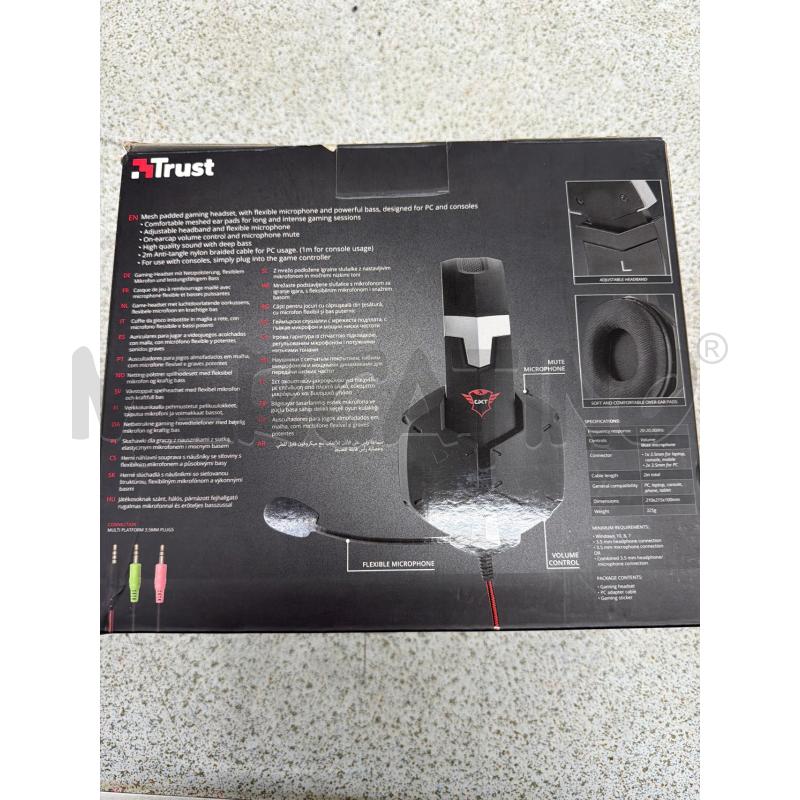CUFFIE GAMING TRUST | Mercatino dell'Usato Roma tor tre teste 2