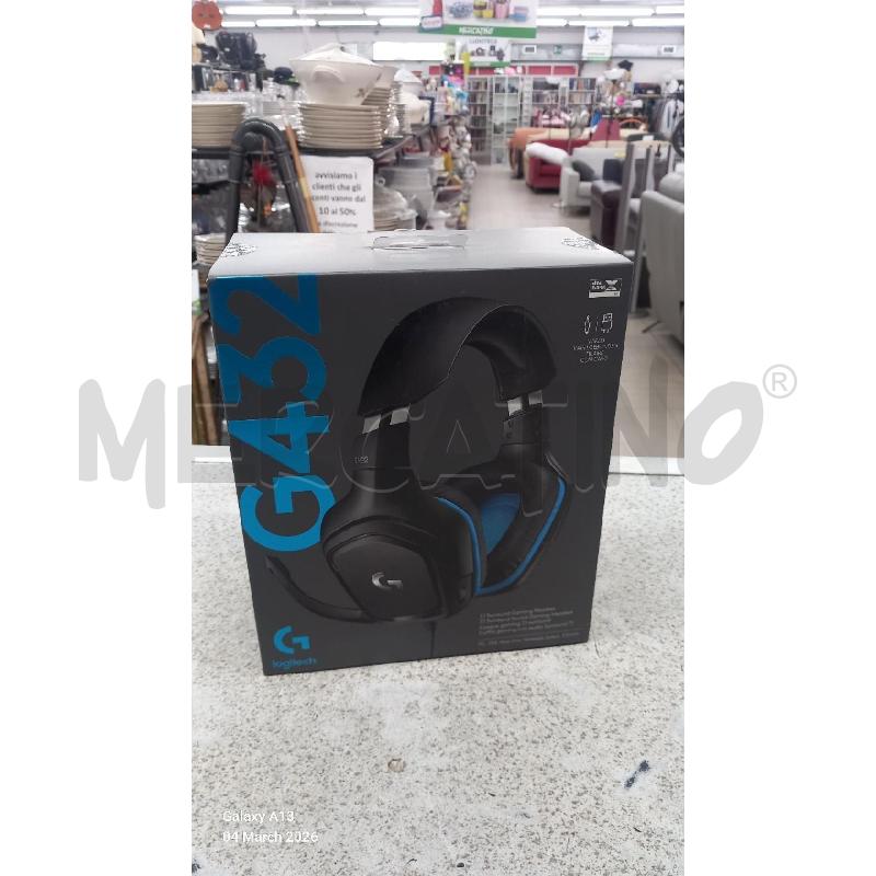 CUFFIE LOGITECH G432 | Mercatino dell'Usato Roma tor tre teste 2