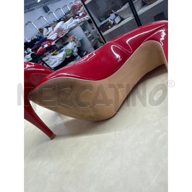 DECOLLETE ANTEPRIMA ROSSO VERNICE  | Mercatino dell'Usato Roma tor tre teste 4
