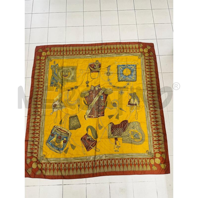 FOULARD ETRO SENAPE NAPPINE RUGGINE | Mercatino dell'Usato Roma tor tre teste 1