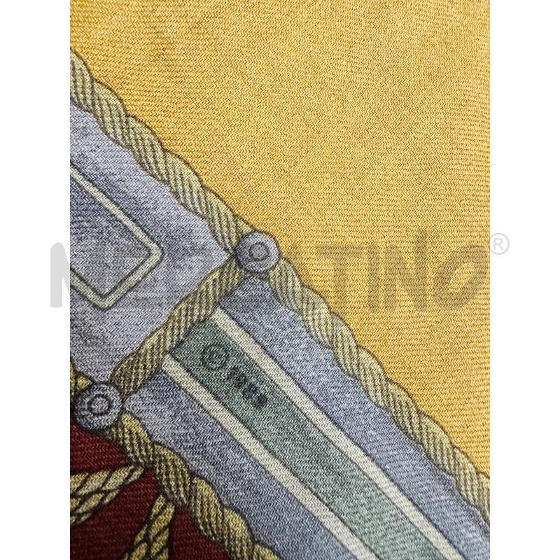 FOULARD ETRO SENAPE NAPPINE RUGGINE | Mercatino dell'Usato Roma tor tre teste 4