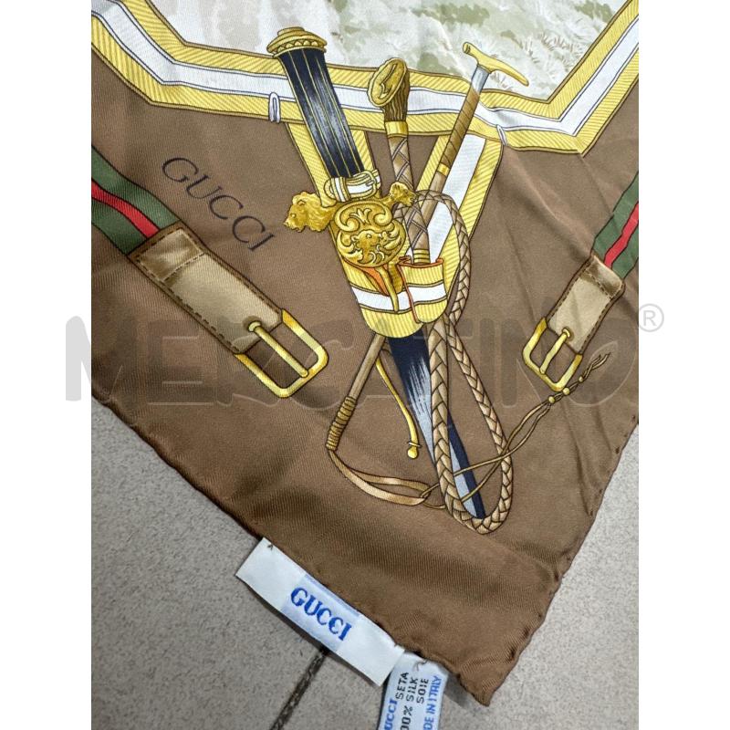 FOULARD GUCCI BATTUTA DI CACCIA | Mercatino dell'Usato Roma tor tre teste 2