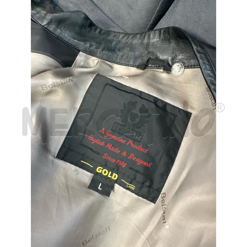 GIACCA A VENTO UOMO BELSTAFF GOLD NERO RIF PELLE | Mercatino dell'Usato Roma tor tre teste 4