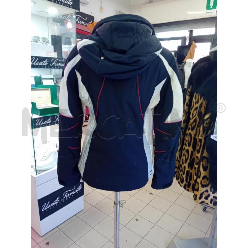 GIACCA A VENTO UOMO COLMAR NERO INSERTI BIANCO ROSSO | Mercatino dell'Usato Roma tor tre teste 3