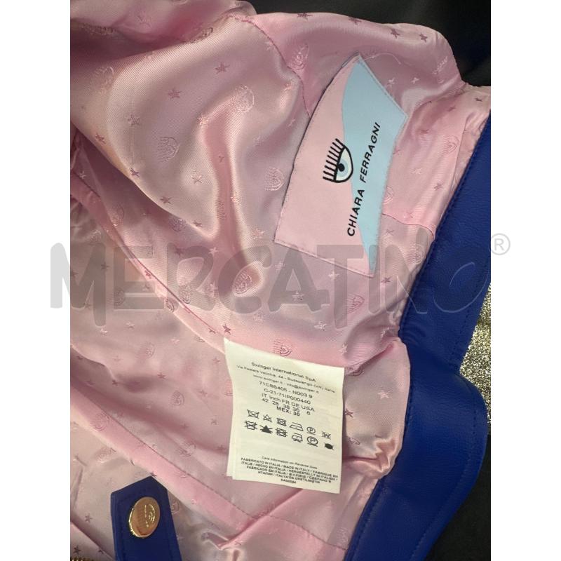 GIACCA DONNA CHIARA FERRAGNI NERO RIF ROSA GLITTER | Mercatino dell'Usato Roma tor tre teste 5