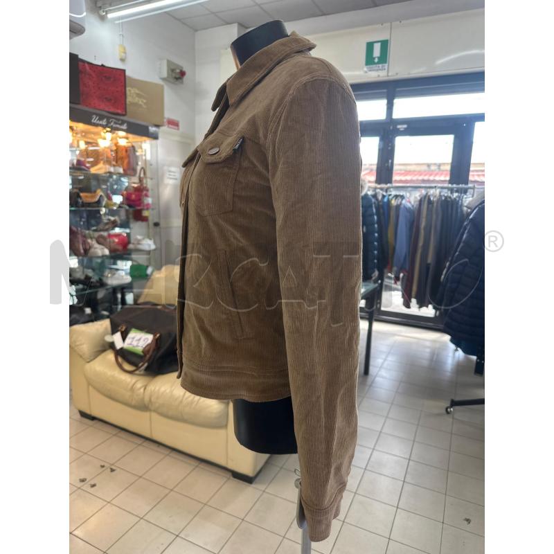 GIACCA DONNA MOSCHINO VELL COSTINE BEIGE RETRO FRANGE BOPRCHIETTE | Mercatino dell'Usato Roma tor tre teste 2