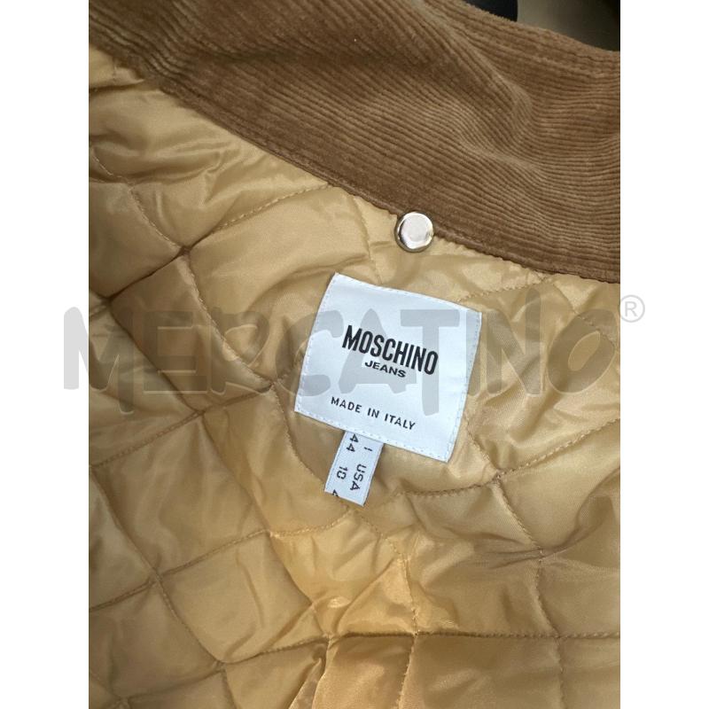 GIACCA DONNA MOSCHINO VELL COSTINE BEIGE RETRO FRANGE BOPRCHIETTE | Mercatino dell'Usato Roma tor tre teste 4