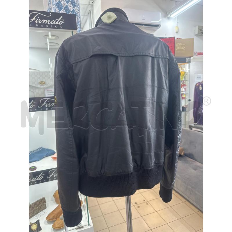GIACCONE UOMO BELSTAFF NERO INT TRAPUNT BEIGE  | Mercatino dell'Usato Roma tor tre teste 4