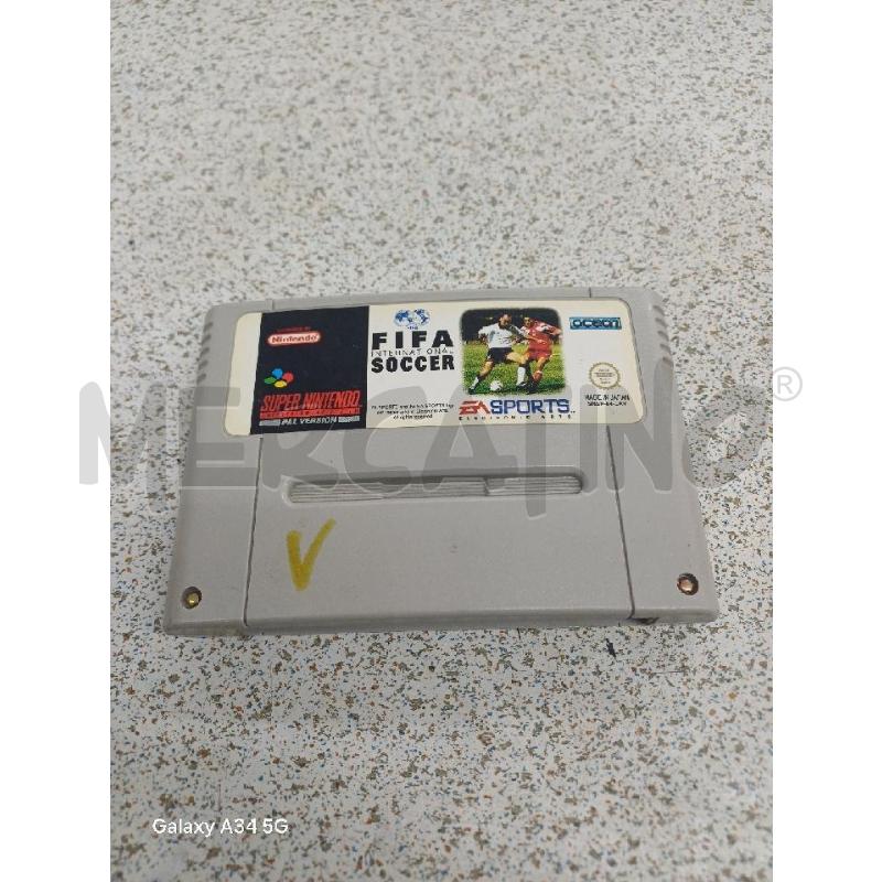 GIOCO FIFA SOCCER SUPERNINTENDO | Mercatino dell'Usato Roma tor tre teste 1