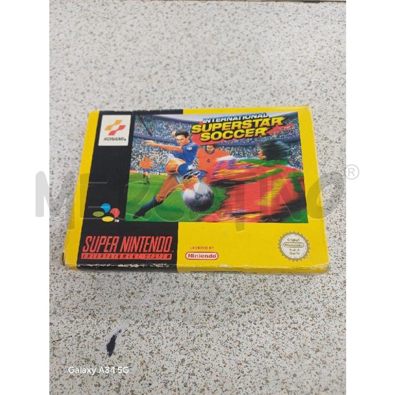 GIOCO INTERNATIONAL SUPERSTAR SUPERNINTENDO | Mercatino dell'Usato Roma tor tre teste 1