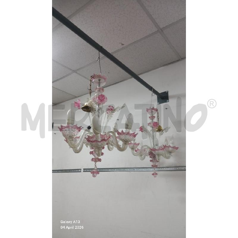 LAMPADARIO MURAN | Mercatino dell'Usato Roma tor tre teste 2