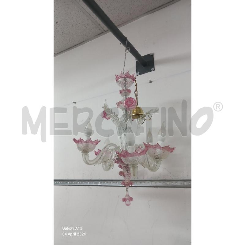 LAMPADARIO MURAN | Mercatino dell'Usato Roma tor tre teste 3