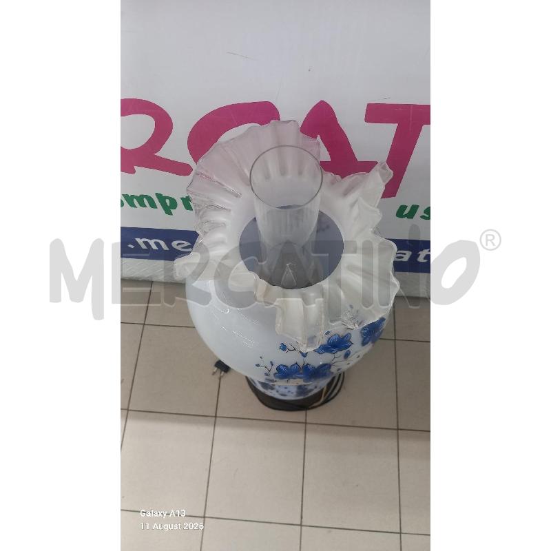 LAMPADA BASE VETRO GRANDE | Mercatino dell'Usato Roma tor tre teste 2